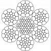 歐標(biāo)高強(qiáng)度6股鋼絲繩